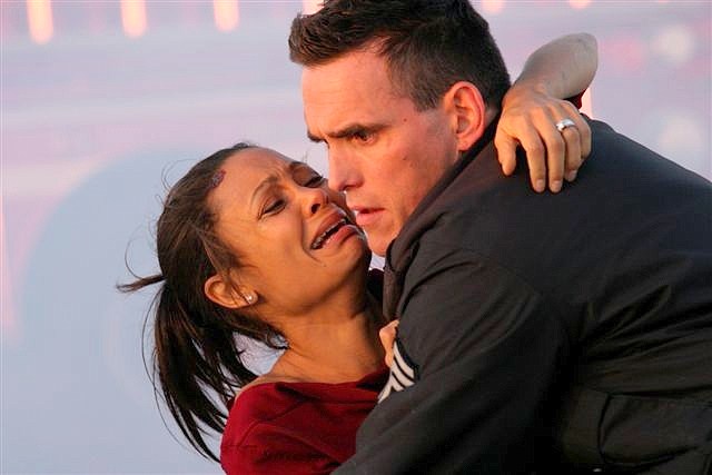 Matt Dillon and Thandie Newton in Crash (2005).